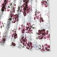 thumbnail image 4 of PatPat Family Matching Dresses Purple Toddler Girl 2T Mommy and Me Floral Panel Tank Dresses,Clearance, 4 of 11