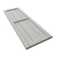 thumbnail image 6 of Ekena Millwork 16 1/8"W x 85"H True Fit PVC, Three Board Framed Board-n-Batten Shutters, Hailstorm Gray (Per Pair - Hardware Not Included), 6 of 8