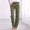 Green, variant on Stephy Women's New Thin Elastic Loose Large Size Korean Version of Everything Long Trousers Casual Trousers Haren, Black, L
