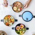 thumbnail image 4 of Boîte à Lunch Bento en Acier Inoxydable, Boîte à Lunch Ronde pour Adultes, Contenant à Lunch Isolé Portable pour Adultes et Enfants, Boîte à Bento Empilable en Acier Inoxydable pour Aliments Chauds, Contenant à Lunch Isolé Portable, 4 of 9