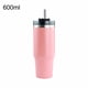 thumbnail image 5 of Botella de vacío de gran capacidad con aislamiento de café leche taza de té ejercicio jogging acero inoxidable Taza de bebida con tapa transparente Home Pink 900ml sidaley HA011613-06B, 5 of 7