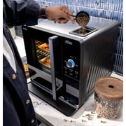GE Appliances Profile Wood Pellet Food Smoker with Active Smoke Filtration and Precision Smoke Control