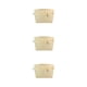 thumbnail image 4 of Qarigey Organizador de bolsas para guardar cosméticos y accesorios Bolsa de forro expandible Insertar bolso Impermeable Caqui y corto 31 * 14 Type1 NO1, 4 of 6