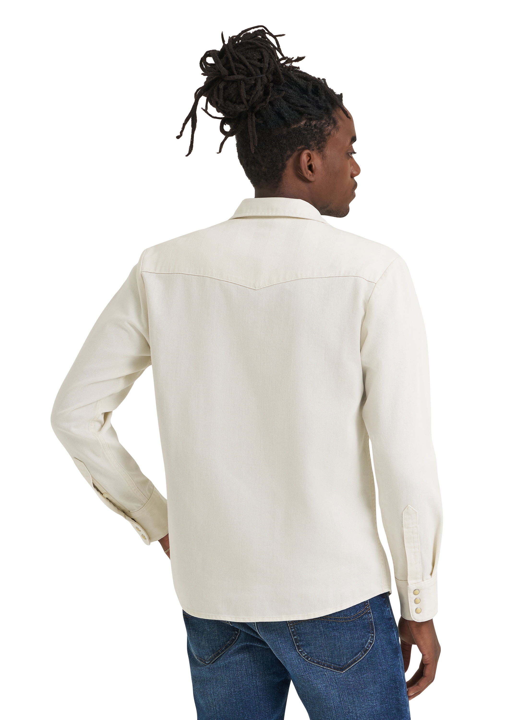 Lee Mens Long Sleeved Western Shirt