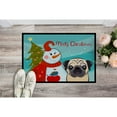 thumbnail image 2 of Carolines Treasures BB1882MAT Snowman With Fawn Pug Indoor & Outdoor Mat- 18 x 27 in., 2 of 2