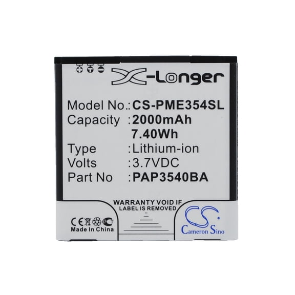 2000mAh PAP3540 DUO PAP3540BA Battery for Prestigio MultiPhonee 3540 Duo