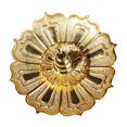 thumbnail image 1 of Hecho Metal bronce palo titular quemador- decoración para hogar ornamentos-meditación - para cualquier ocasión dorado perfecl soporte para quemador de incienso, 1 of 8