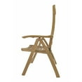 thumbnail image 5 of Anderson Teak Carina 5-Position Contemporary Teak Reclining Chair in Natural, 5 of 5