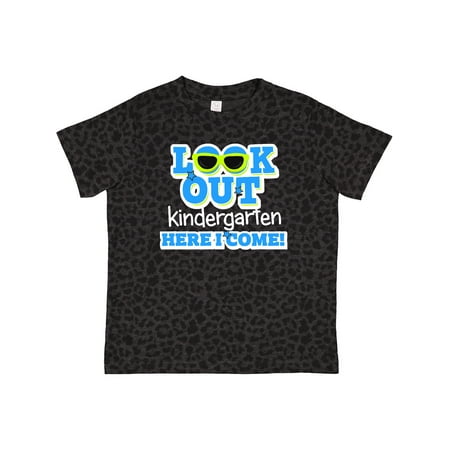 

Inktastic Look out Kindergarten Here I Come Gift Toddler Boy Girl T-Shirt