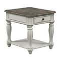 thumbnail image 4 of Magnolia Manor White 3 Piece Set (1-Cocktail 2-End Tables), 4 of 4