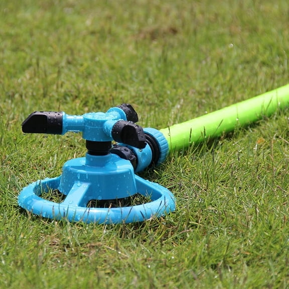 Lawn Sprinkler, Automatic Garden Water Sprinklers, Lawn Irrigation System, Large Area Coverage Rotation 360 Degree, Lawn Sprinklers for Yard, Oscillating Sprinkler