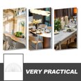 thumbnail image 3 of unbranded 6Ud De Servilletas De Transparente Ideal Para Cocina Bar O Cafetería, 3 of 6