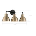 thumbnail image 2 of Nuvo Fixture, Vanity, Incandescent, 100W, 120 60/6793, 2 of 10