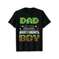 thumbnail image 3 of Dad of The Birthday Boy Video Gamer Pixel Birthday Party T-Shirt, 100% cotton 180g, black crew neck, S-XXXL size, Men, Women, Casual, Street, Comfort, Hobby, Party, Event, Gift, Easter, Fun, T-shirt, 3 of 9