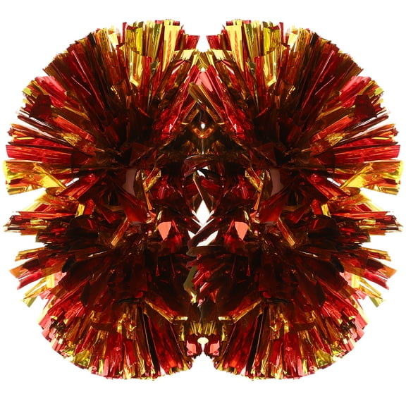 Zehuanyu  2 Pcs Cheerleading Cheerleaders Hand Flower Handheld Cheering Props