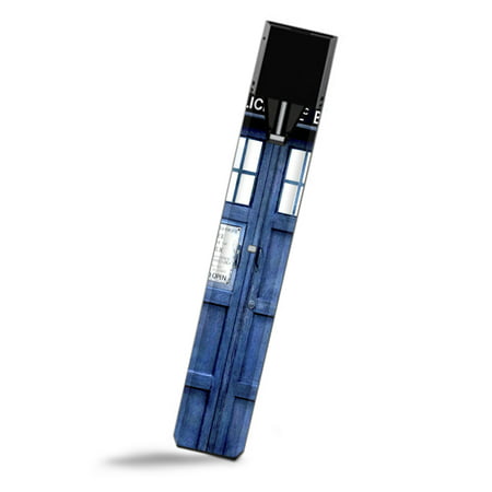 Skin Decal Vinyl Wrap for Smok Fit Ultra Portable Kit Vape stickers skins cover / Phone booth, Tardis call