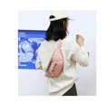 thumbnail image 3 of Riñoneras para mujer y hombre, riñonera de moda, riñonera informal y bonita para viajar, color rosa, 3 of 5