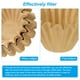 thumbnail image 4 of Uxcell 100Pcs 2-5 Tazas Filtros de Café Marrón Desechables para Cafeteras de Goteo Universal 7.3*1.9", 4 of 6