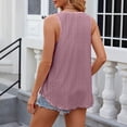 thumbnail image 5 of aidice Tank Tops for Women Sleeveless V Neck Breathable Womens Tanks Summer Lounge Homewear Tops, 5 of 6