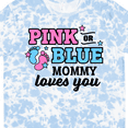thumbnail image 4 of Inktastic Pink or Blue Mommy Loves You T-Shirt, 4 of 5