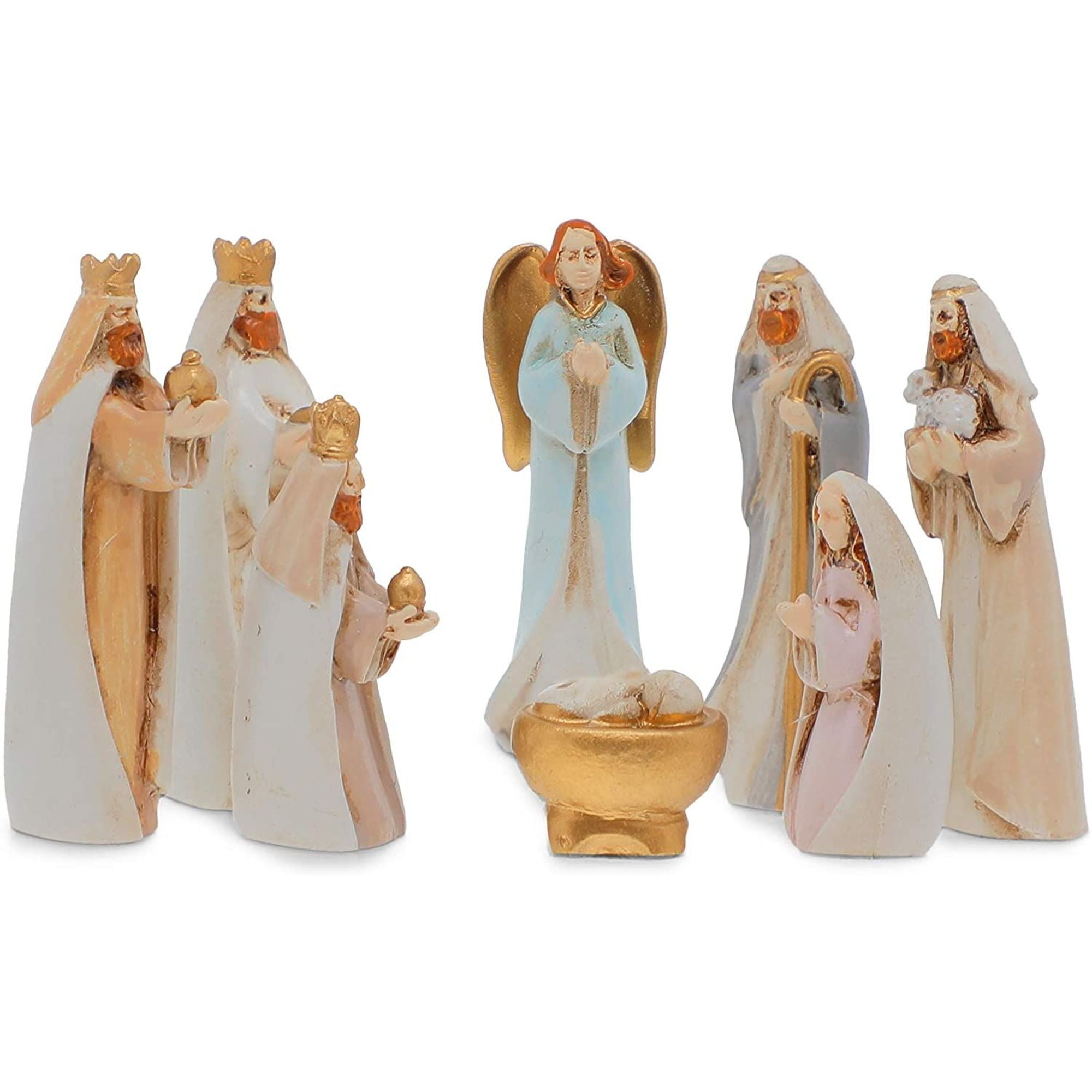 large resin nativity figures