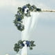 thumbnail image 4 of Kit de 2 arcos de flores artificiales para bodas, guirnaldas de flores para arreglos florales. Azul, 4 of 8