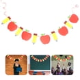 thumbnail image 1 of BESTYASH 1Jgo Guirnalda Decorativa De Manzana Y Lápiz Para Fiesta De A Clases Multicolor Resistente, 1 of 8