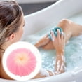 thumbnail image 2 of Unique Bargains 1 Pc Flower Bath Shower Loofah Sponge Body Puffs for Bathroom Pink, 2 of 7