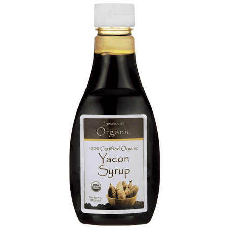 Swanson 100% Certified Organic Yacon Syrup 14 oz (Best Yacon Syrup Brand)
