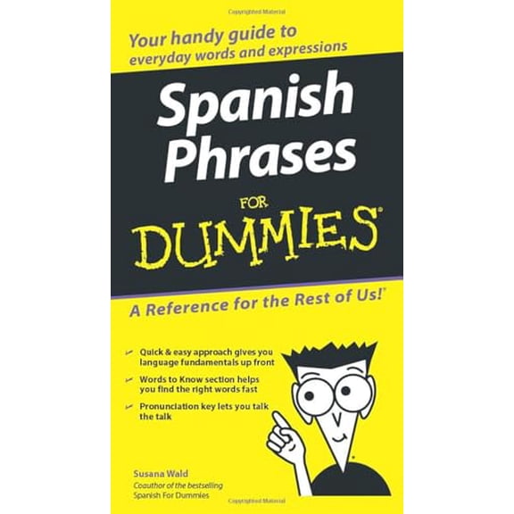 Pre-Owned Spanish Phrases For Dummies (Latin American Spanish) Paperback
