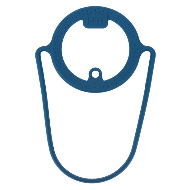 Hugtrwg Cuerda Silicona para Antideslizante para Exteriores Portátil para Tyeso (azul)