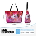 thumbnail image 4 of Easygdp Pink Pig Bolsa de Viaje de Playa de Gran Capacidad, Bolsa Tote Perfecta para la Playa, Escapadas de Fin de Semana y Viajes, 4 of 7