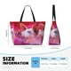 thumbnail image 4 of Fotbe Pink Pig Bolsa de Viaje para Playa - Resistente al Agua, Bolsa Tote de Gran Capacidad y Ligera con 7 Bolsillos para Mujeres y Hombres, 4 of 7
