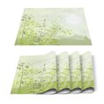 thumbnail image 2 of Black Bamboo Bamboo Leaves Table Runner Wedding Table Decoration Home Decor Kitchen Table Runners, 2 of 6