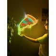 thumbnail image 3 of Pizza Neon Metal Sign, Neon Wall Decor, Pizza Neon Sign, Pizza Restaurant Led Sign, Food Neon Sign, Pizza Shaped Led light, Pizzeria Kitchen Restaurant Sign, (With Remote Control), 3 of 9