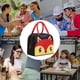 thumbnail image 5 of 1 Uds. Bolsa bento de dibujos animados de tela Oxford, bonita bolsa bento portátil para estudiantes, bolsa térmica para comida para trabajar, 5 of 5