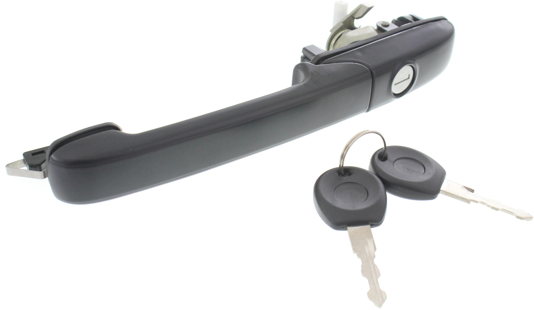Replacement REPV462117 Exterior Door Handle Compatible with 1994-1997 Volkswagen Passat Front, Right Passenger Textured Black