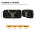 thumbnail image 5 of ZUXONGSY Camo Elk American Flag Print School Backpack Set for Boys Girls 4 Pack Lightweight Bookbag Travel Daypack with Lunch Bag Pencil Case and Water Bottle Holder for Kids Teens, 5 of 6