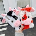 thumbnail image 4 of MasteelfCA Furry Phone Cover Cartoon Fluffy Cow TPU Phone Case Compatible for Moto G Stylus, 4 of 7