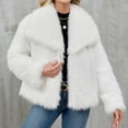 thumbnail image 4 of Coat for Women Stylish Winter Jacket for Women Cozy Short Coat with Fashionable Collar Design, 4 of 7