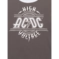 thumbnail image 2 of AC/DC Girls Short Sleeve Ringer Graphic Tee, Sizes 4-16, 2 of 3