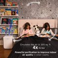 thumbnail image 2 of AIRDOCTOR AD2000 4-in-1 Air Purifier for Small &amp; Medium Rooms with UltraHEPA, Carbon &amp; VOC Filters Air Quality Sensor Automatically Adjusts Filtration Removes Particles 100x Smalle, 2 of 9