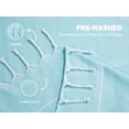 thumbnail image 5 of SEEBOTTLE Turkish Beach Towels 71" X 38" 100% Cotton Large Soft Turkish Towel Lightweight and Quick Dry Oversized Stylish Beach Towel for Travel or Pool, 5 of 15