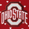 thumbnail image 2 of Girls Newborn & Infant Scarlet Ohio State Buckeyes Hearts Bodysuit and Headband Set, 2 of 2