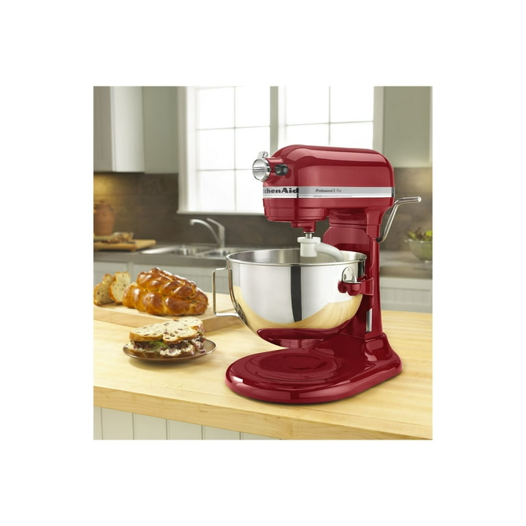 Professional Heavy Duty Mixer, 4.8 L, Empire Red color - KitchenAid  brand