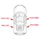thumbnail image 3 of Manija de Puerta Interna Izquierda, Actuador Interno de Puerta de Coche para Fabia 2015-2017 6V0837221A 6V08222A, 3 of 5