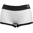 thumbnail image 1 of Habitat Sauvage Panda Blanc Cassé Plaine Garçon Femmes Shorts, 1 of 1