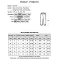thumbnail image 2 of LilyLLL Womens Straight Leg Combat Cargo Trousers Casual Workwear Jogger Pants, 2 of 4