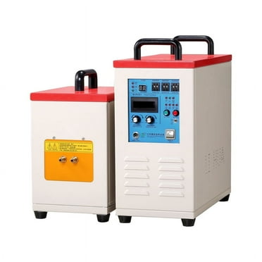 INTBUYING High Frequency Induction Heater Furnace Stainless Steel Melting Heating Machine 220V 15KW