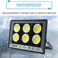thumbnail image 5 of Foco LED de 50 W, 100 W, 200 W, 300 W, 400 W, 500 W, 220 V, foco IP65, resistente al agua, para exteriores, para jardín y calle, 5 of 5